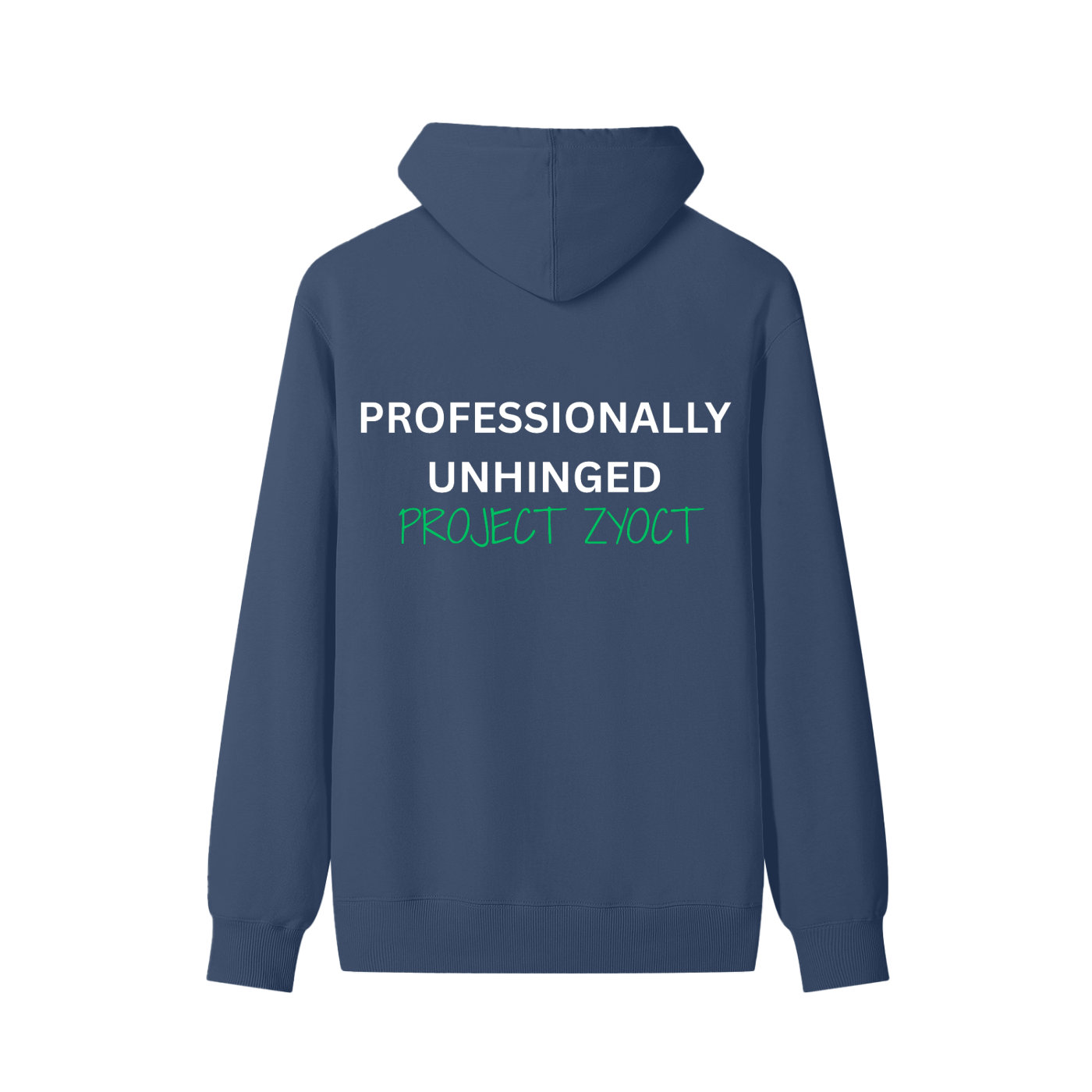 "Professionally Unhinged" Classic Cotton Hoodie