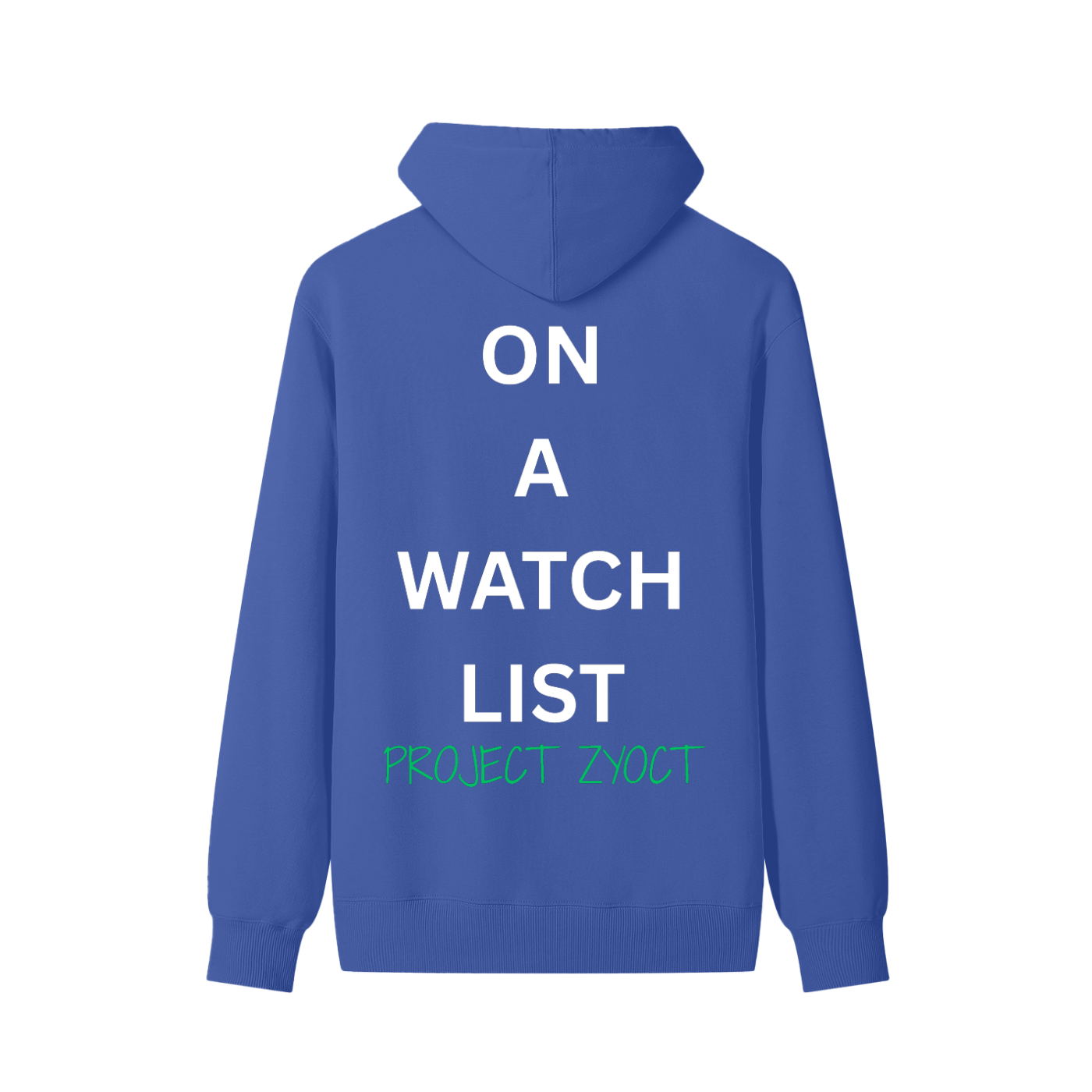 "On a watch list" Classic Cotton Hoodie