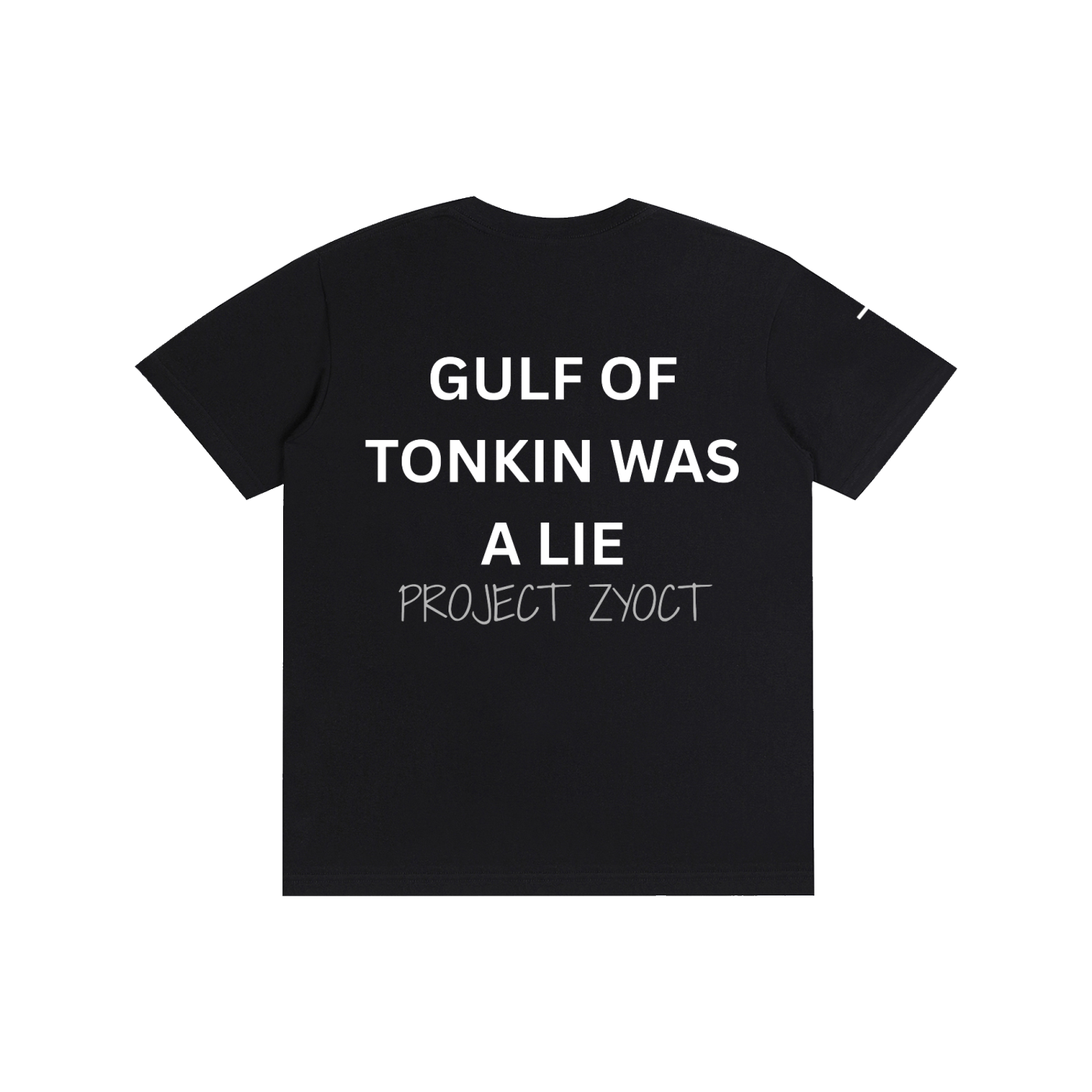 "Gulf of Tonkin Was a Lie" Cotton T-Shirt
