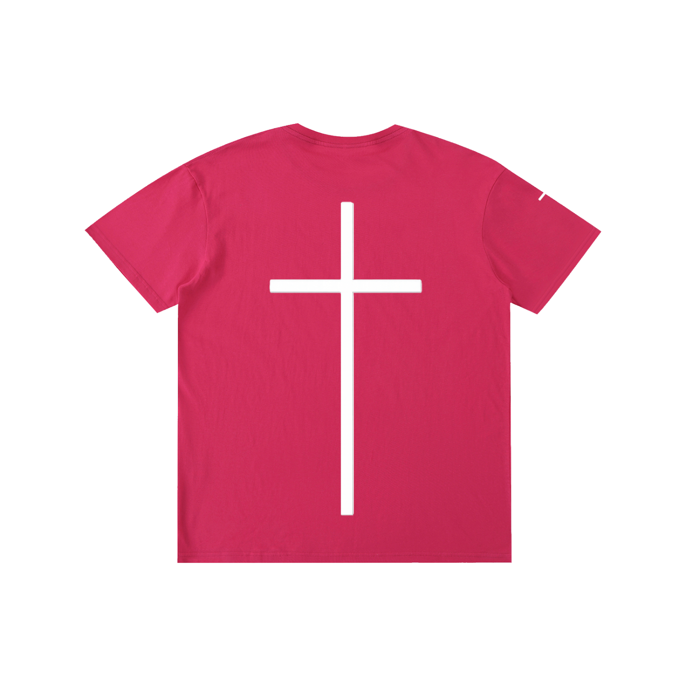 Simple Cross Cotton T-Shirt