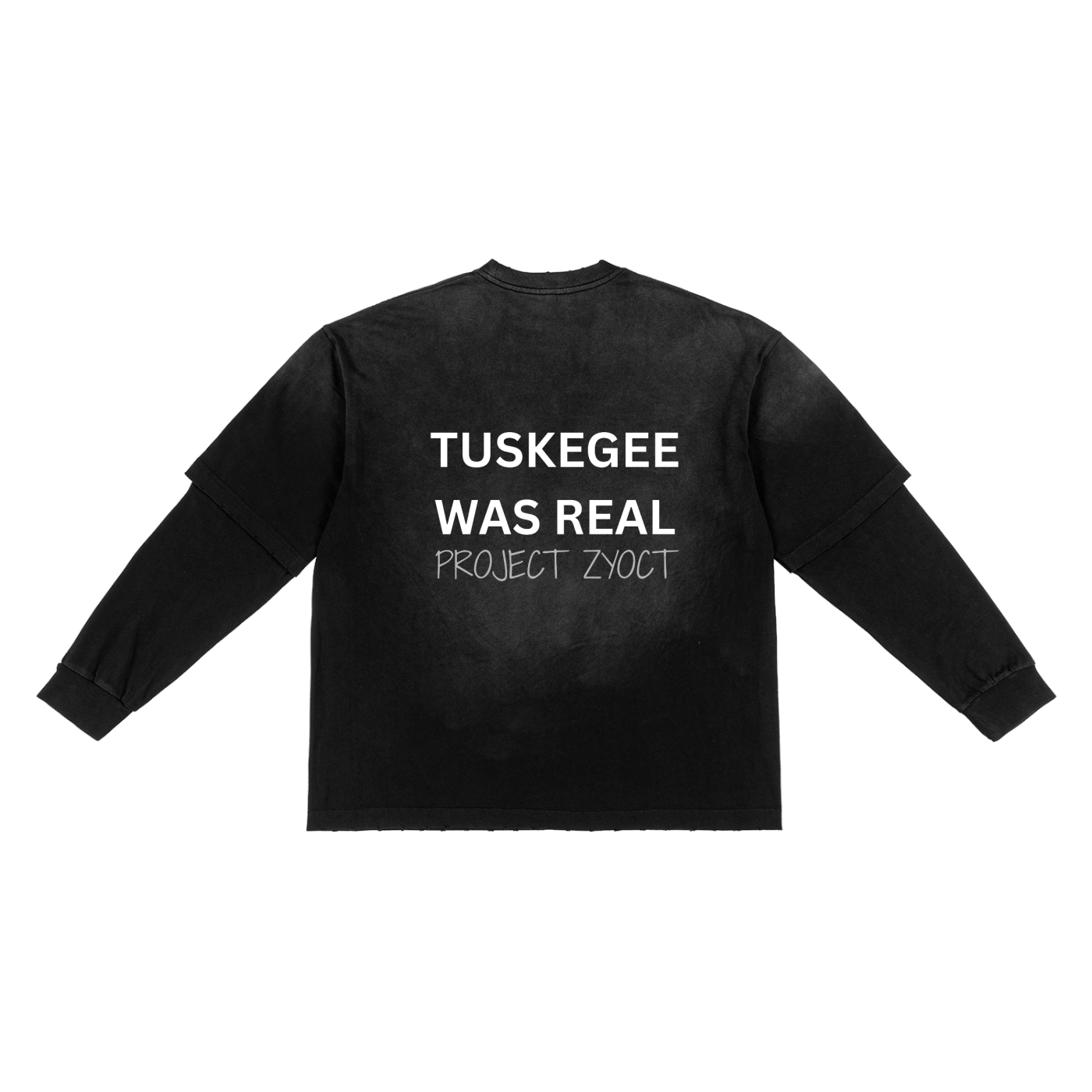 "Tuskegee Was Real" Sunfade Two-Piece Shirt