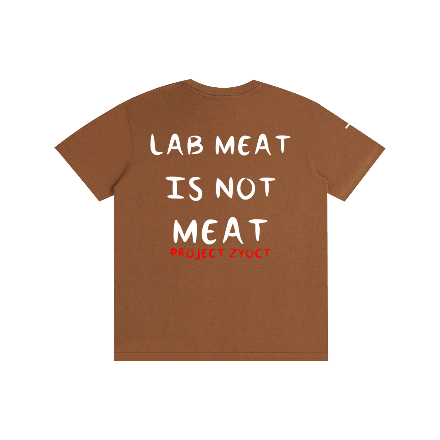 "Lab Meat is Meat" Cotton T-Shirt