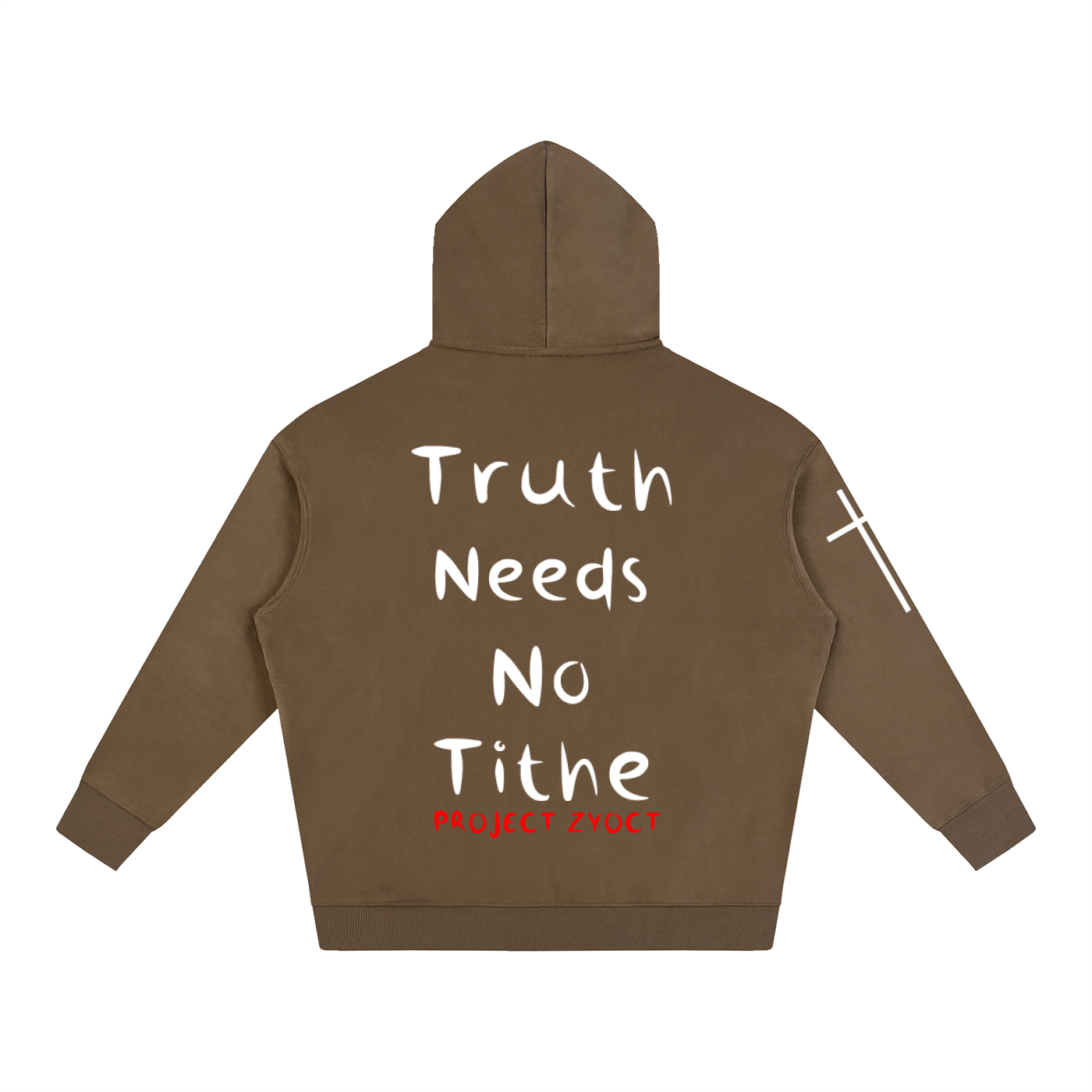 "Truth Needs No Tithe" Oversize Hoodie