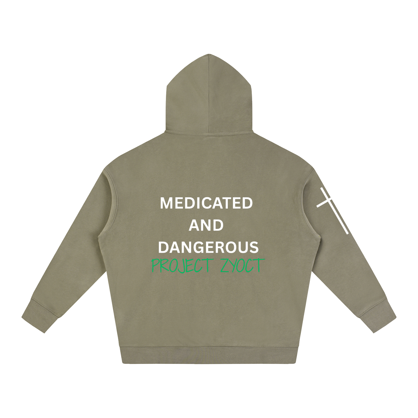 "Medicated and Dangerous" Oversize Hoodie