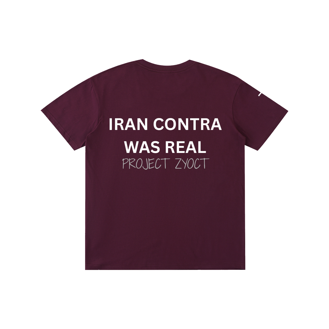 "Iran Contra Was Real" Cotton T-Shirt