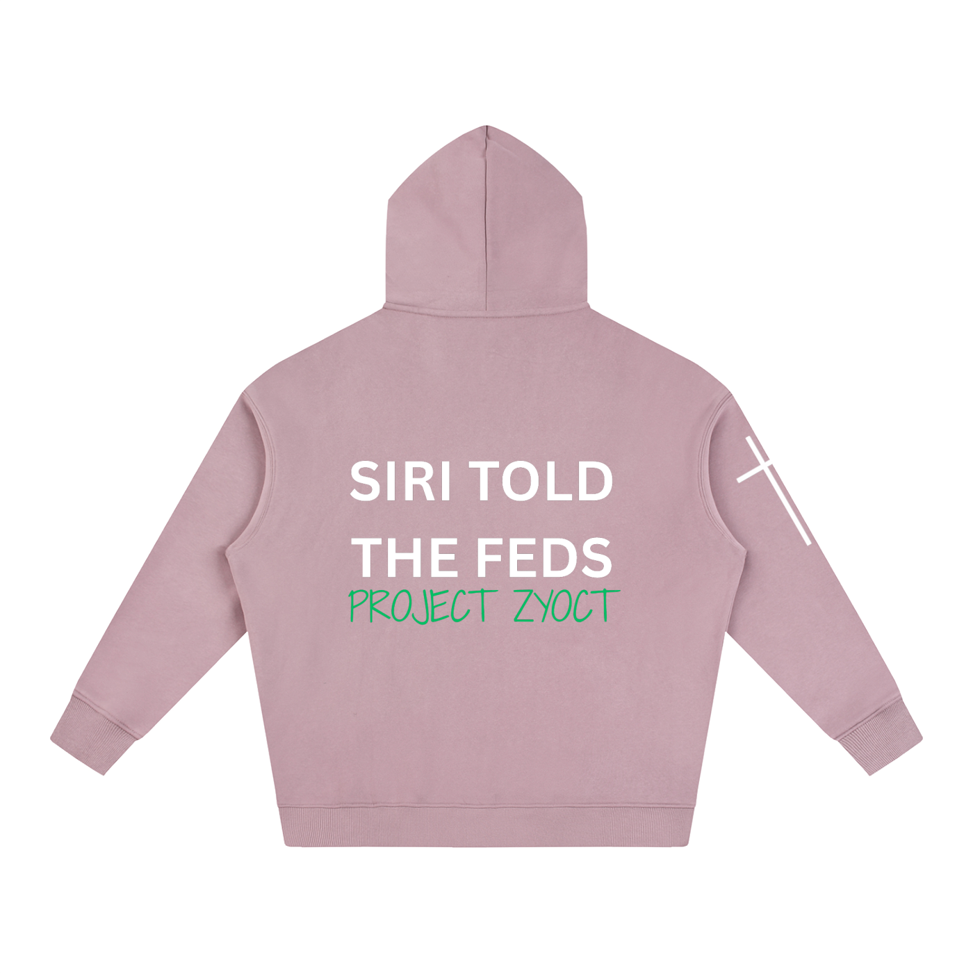 "Siri Told the Feds" Oversize Hoodie