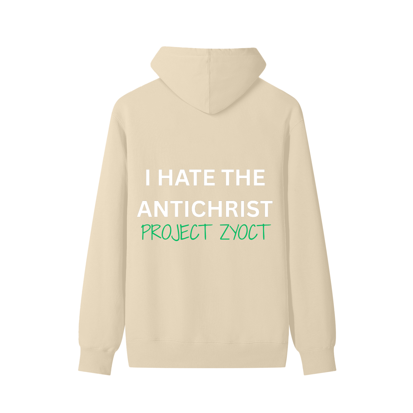 "I Hate the Antichrist " Classic Cotton Hoodie