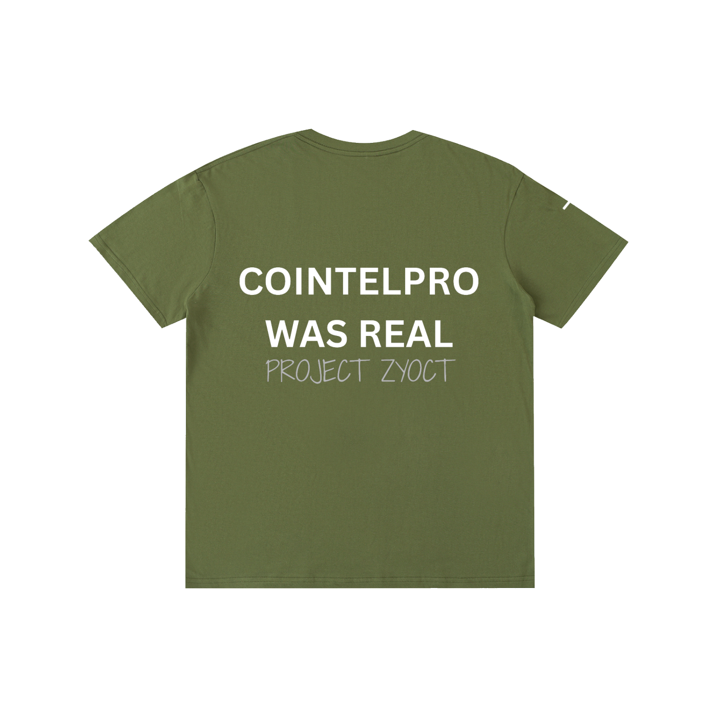 "COINTELPRO Was Real" Cotton T-Shirt