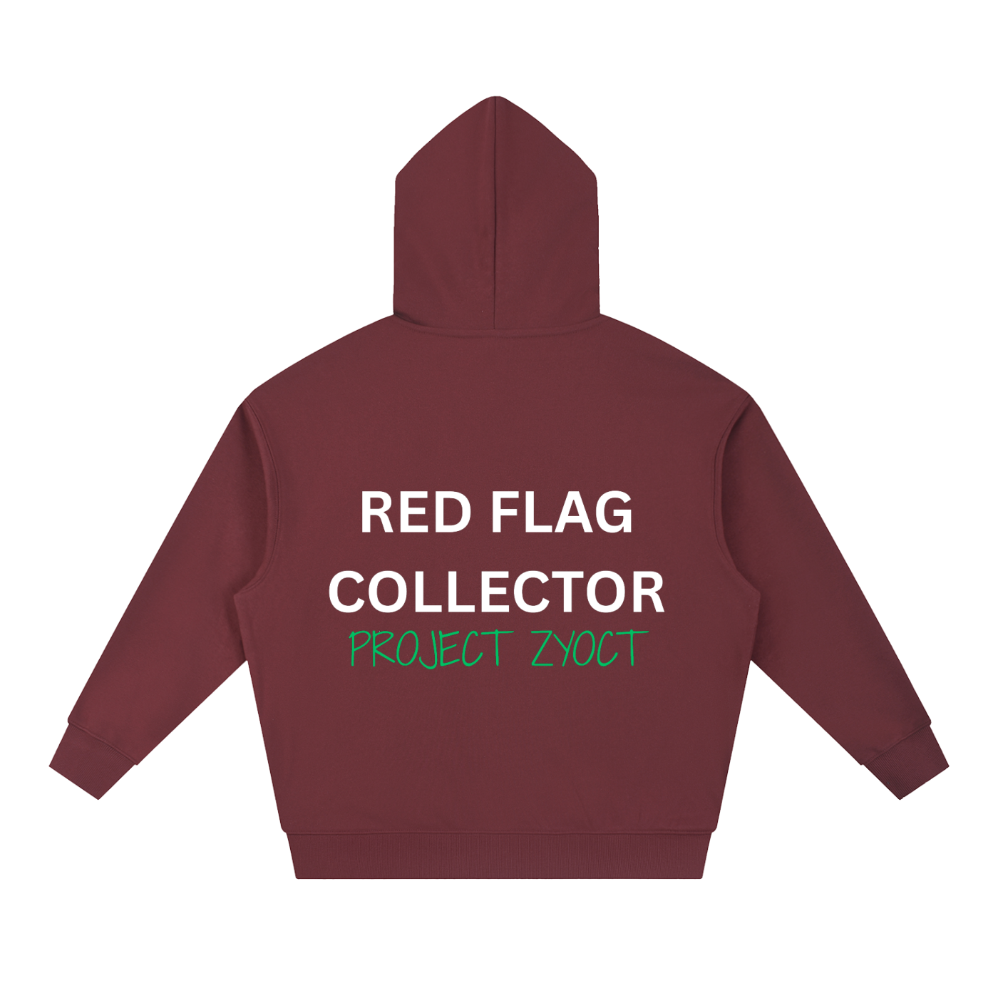 "Red Flag Collector" Heavyweight Hoodie