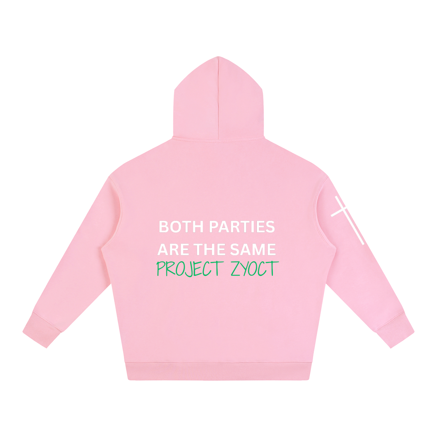 "Both Parties Are the Same" Oversize Hoodie