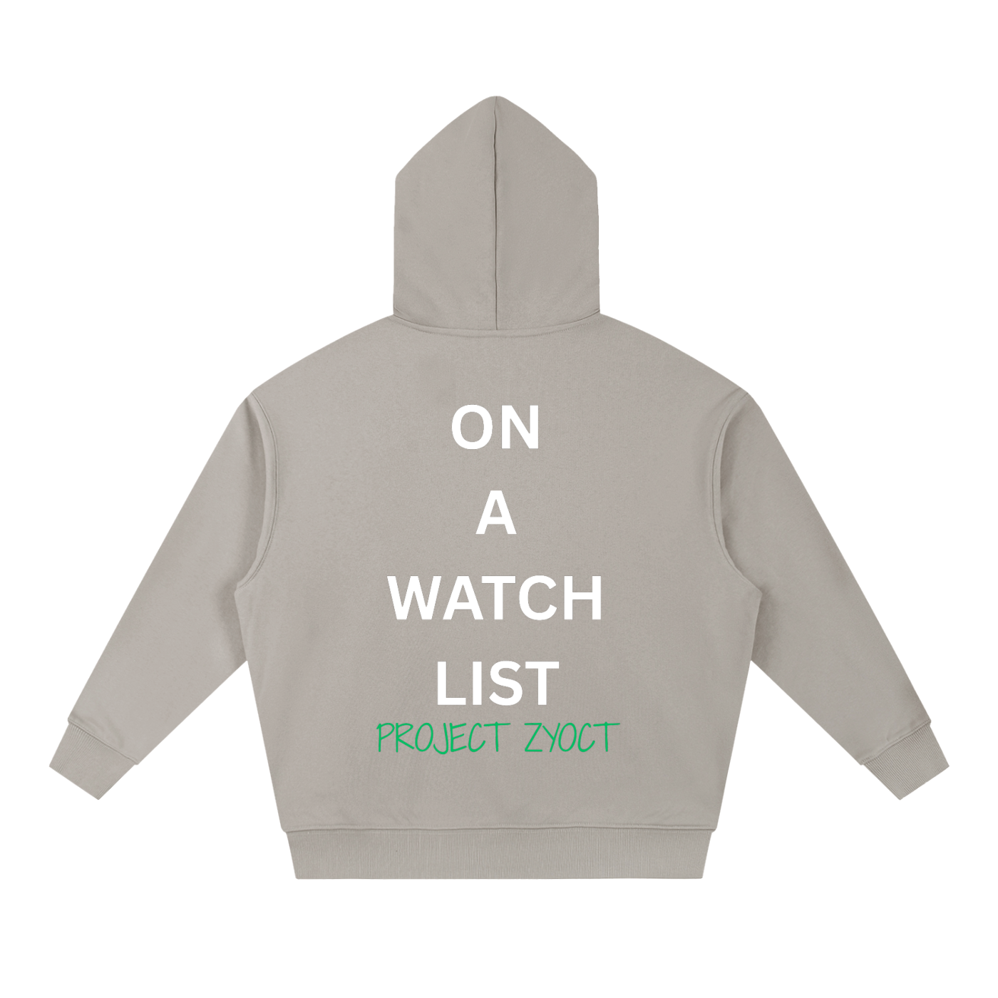 "On a watch list" Heavyweight Hoodie