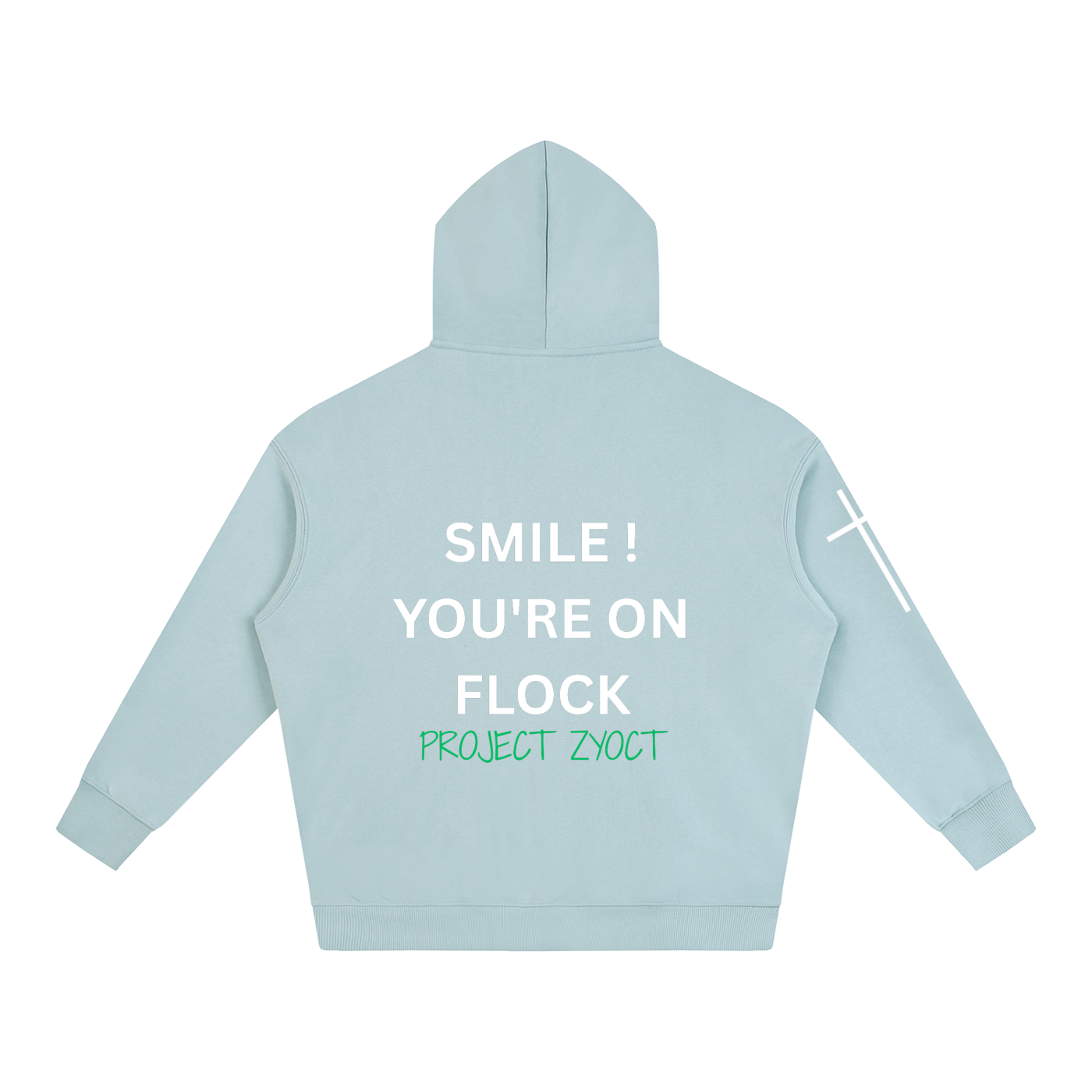 "Smile You're On Flock" Oversize Hoodie