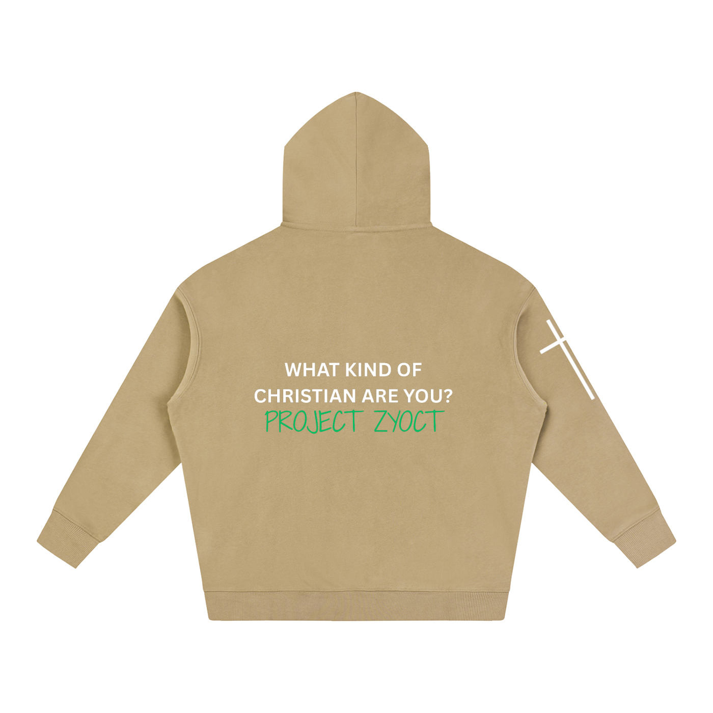 "Revelation is Not a Damn Business" Oversize Hoodie