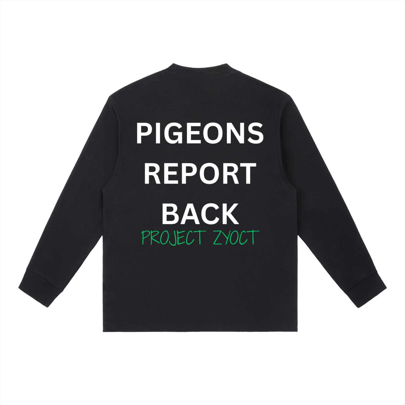 "Pigeons Report Back" Long Sleeve