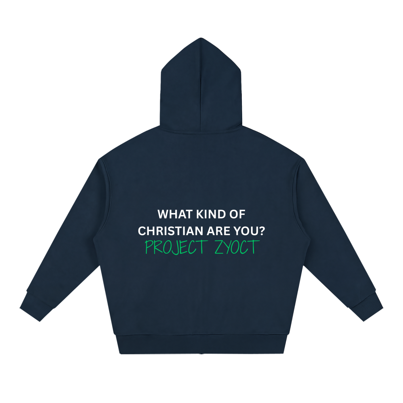 "What Kind of Christian" Full Zip Hoodie