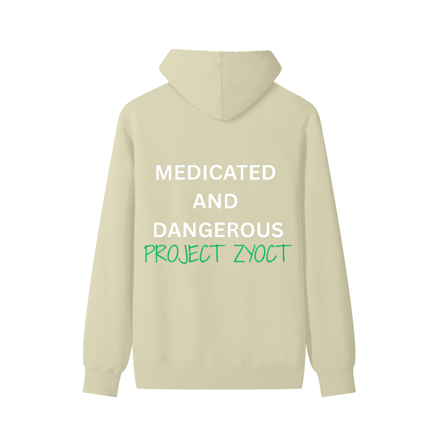 "Medicated and Dangerous" Classic Cotton Hoodie
