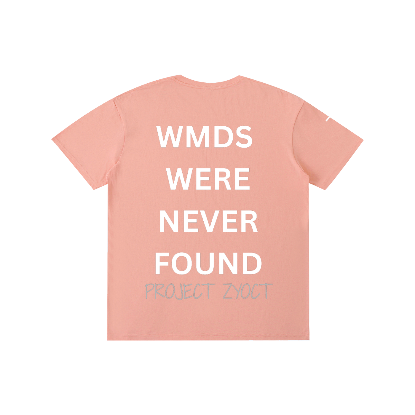 "WMDs Were Never Found" Cotton T-Shirt