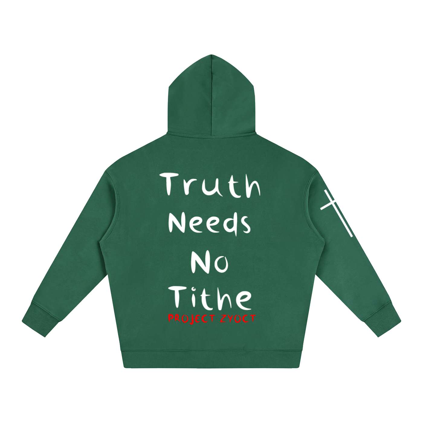 "Truth Needs No Tithe" Oversize Hoodie