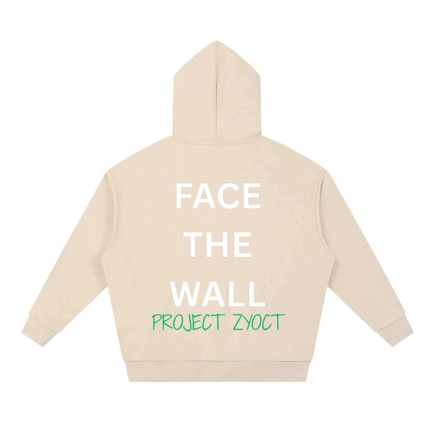 "Face the Wall" Full Zip Hoodie