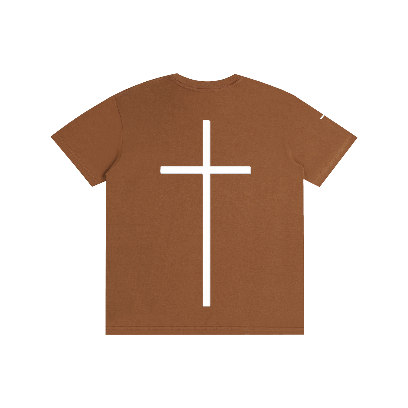 Simple Cross Cotton T-Shirt