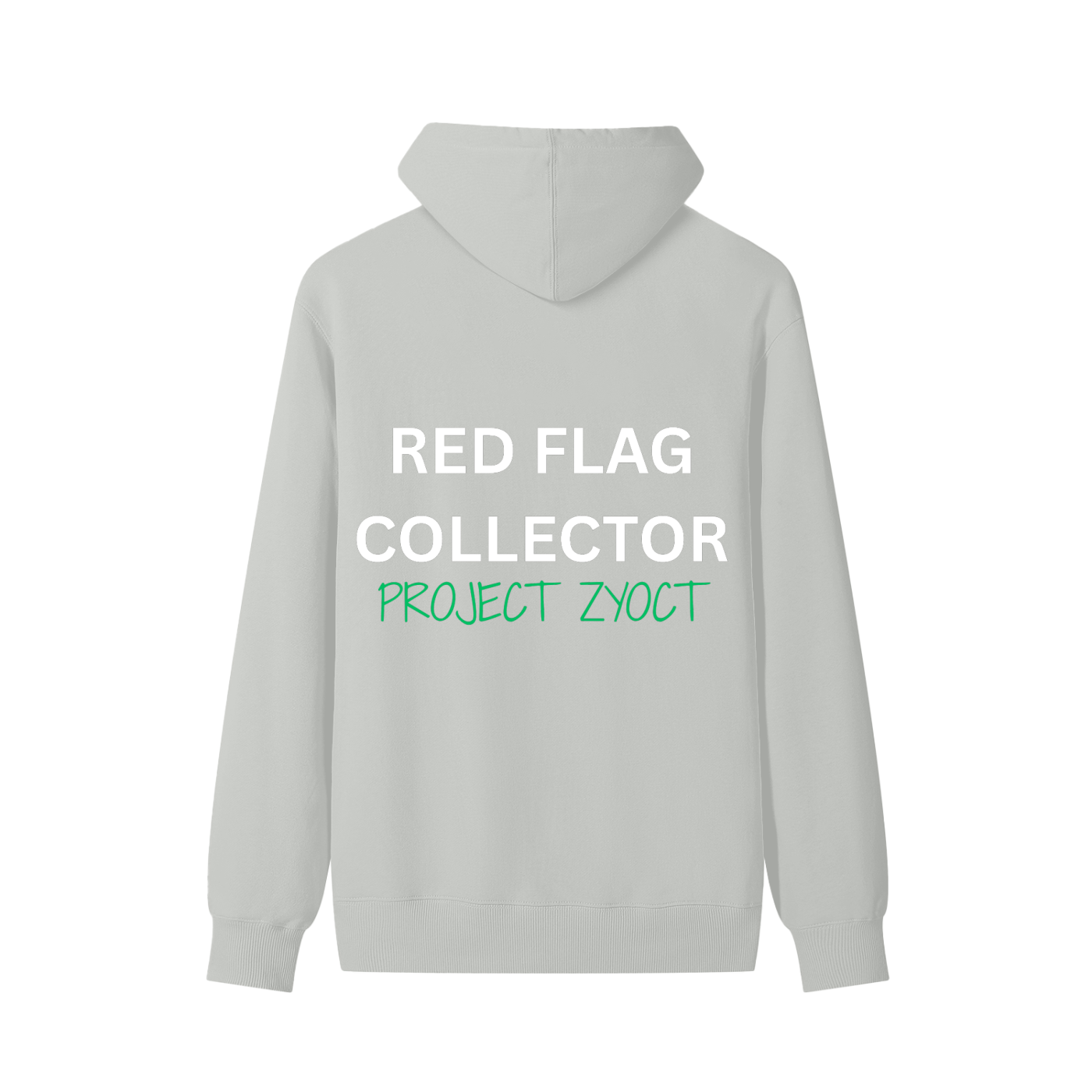 "Red Flag Collector" Classic Cotton Hoodie