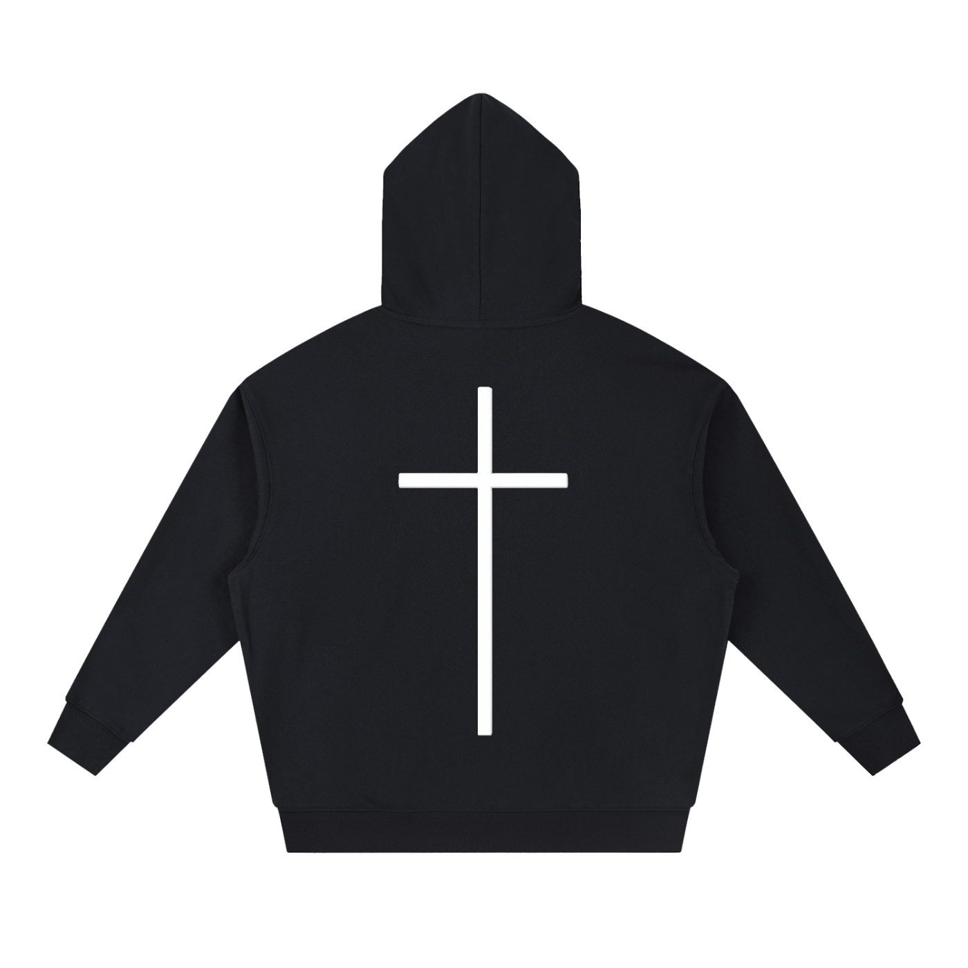 Simple Cross Heavyweight Hoodie