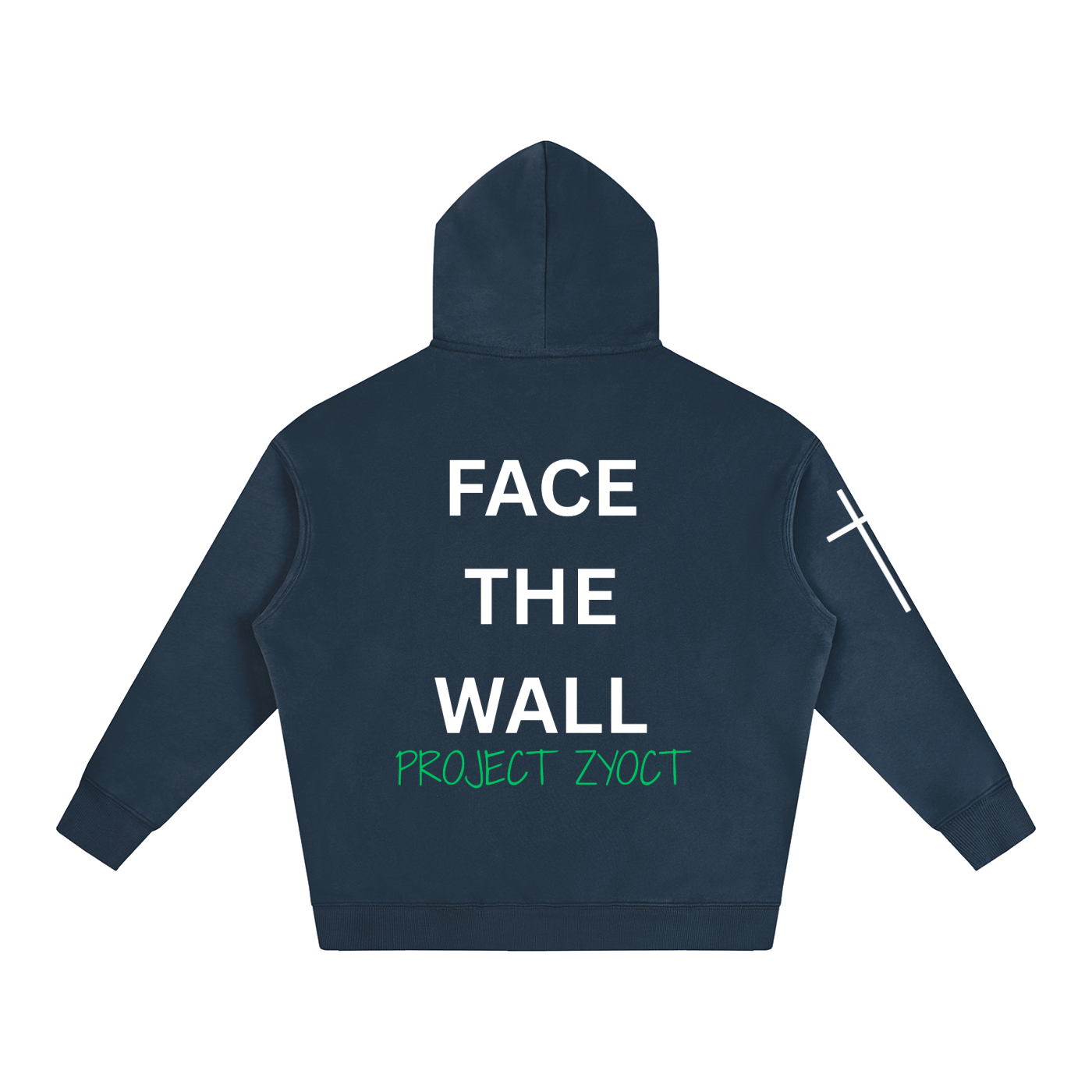 "Face the Wall" Oversize Hoodie