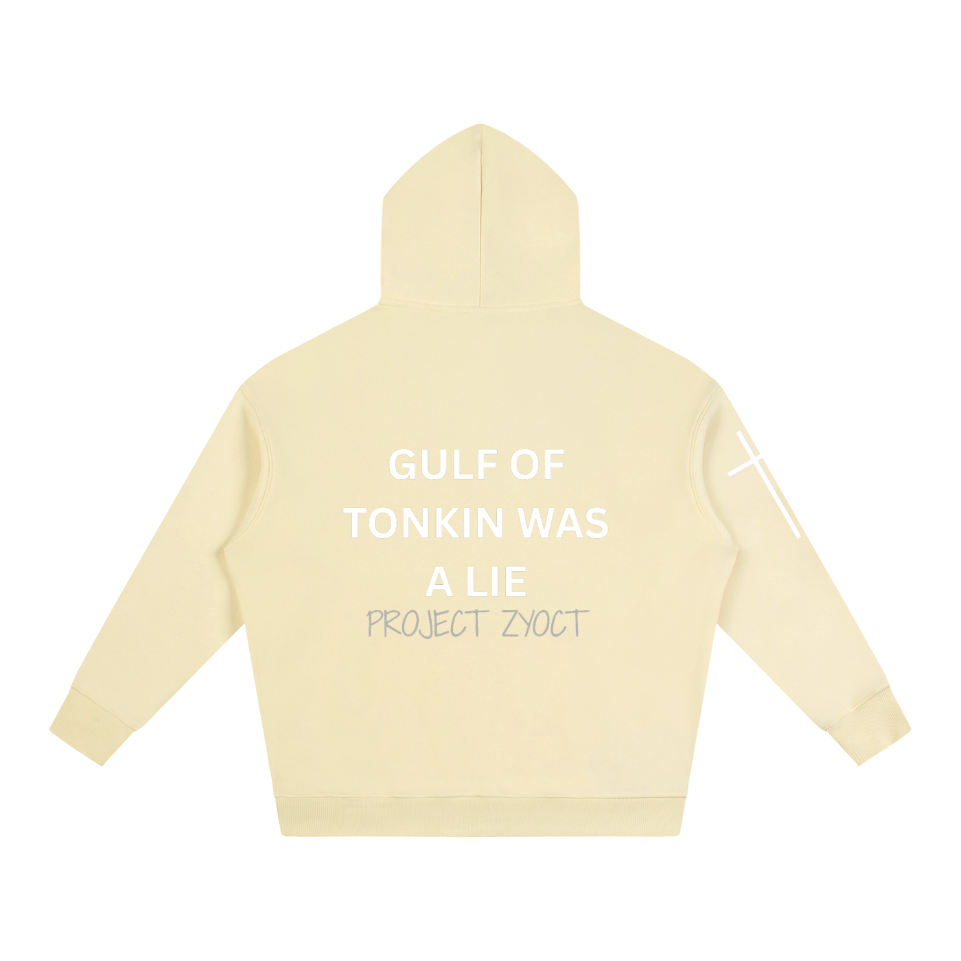 "Gulf of Tonkin Was a Lie" Oversize Hoodie