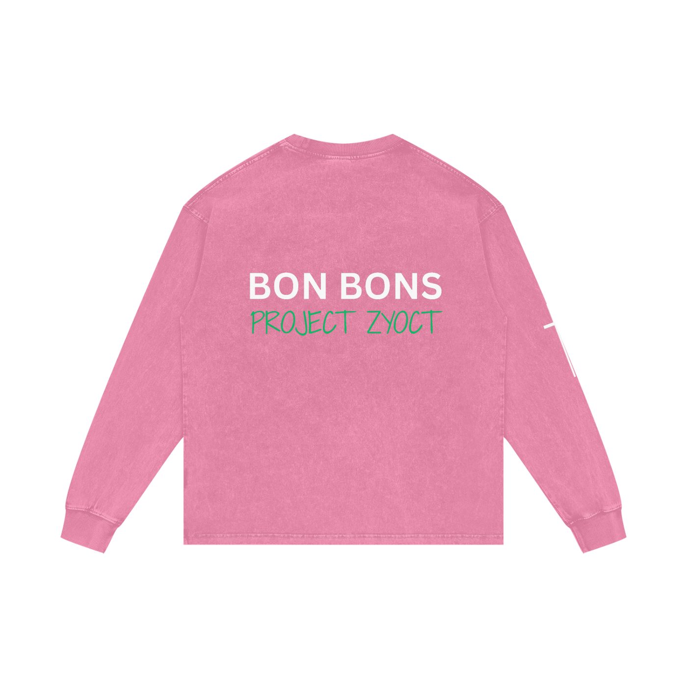 "Bon Bons" Acid Wash Long Sleeve