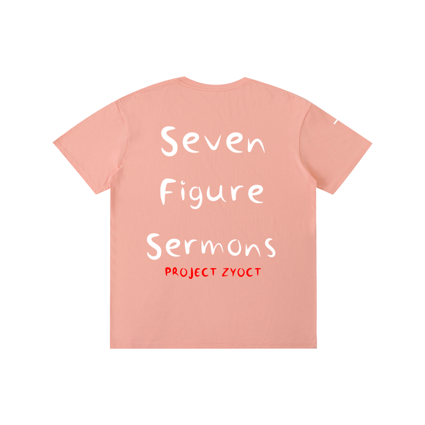 "Seven Figure Sermons" Cotton T-Shirt
