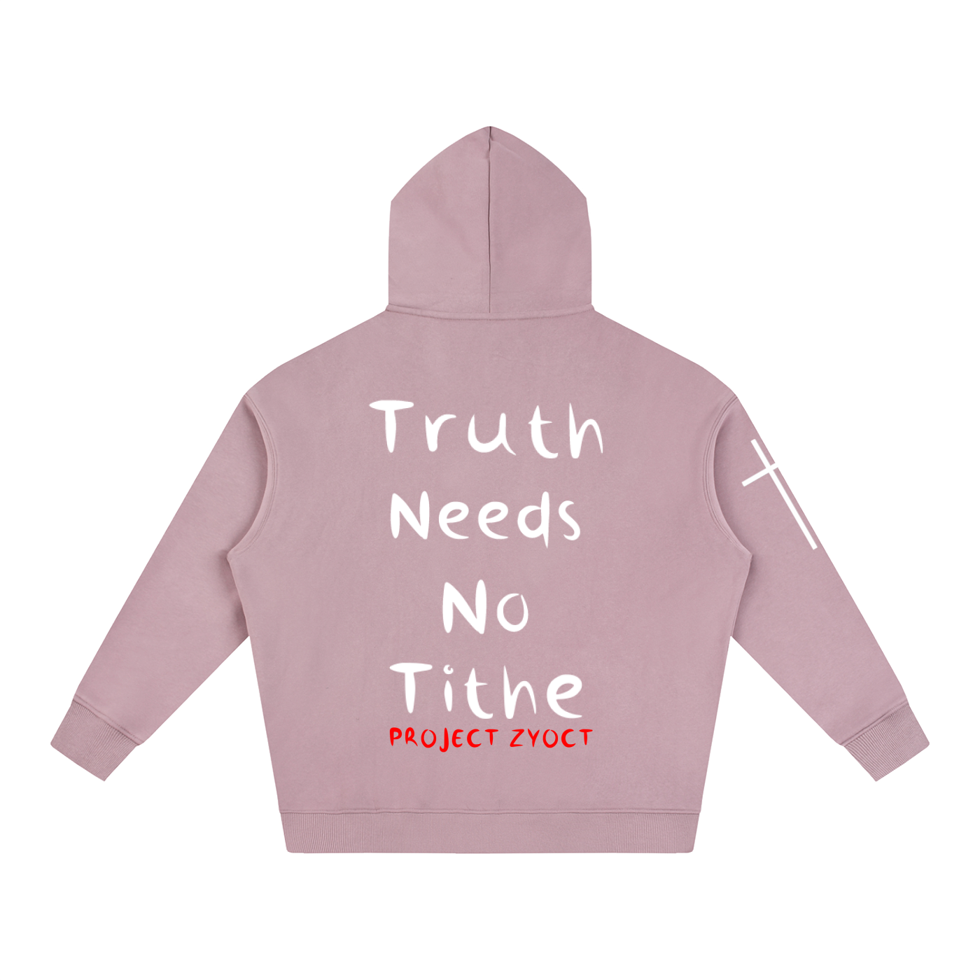 "Truth Needs No Tithe" Oversize Hoodie