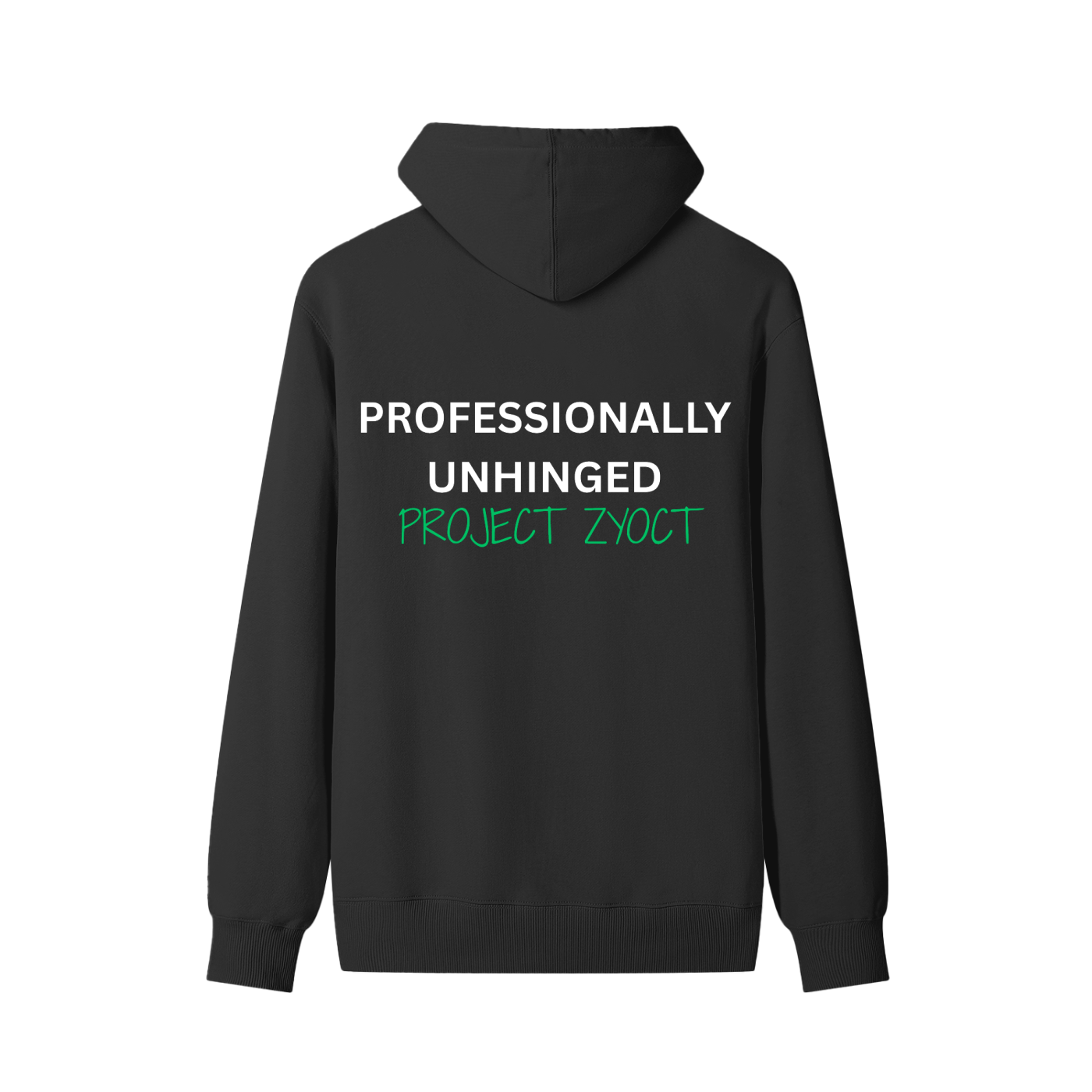 "Professionally Unhinged" Classic Cotton Hoodie
