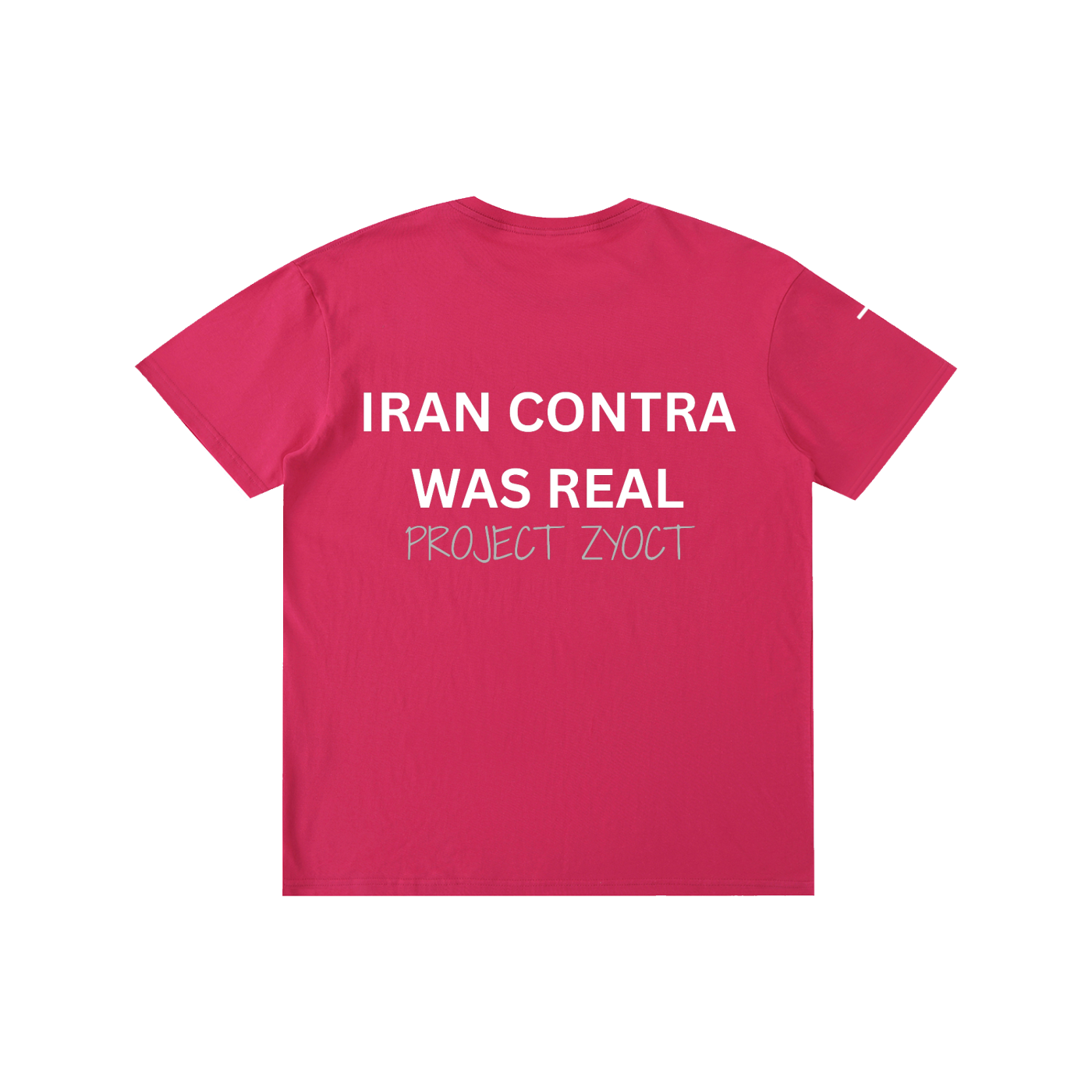 "Iran Contra Was Real" Cotton T-Shirt