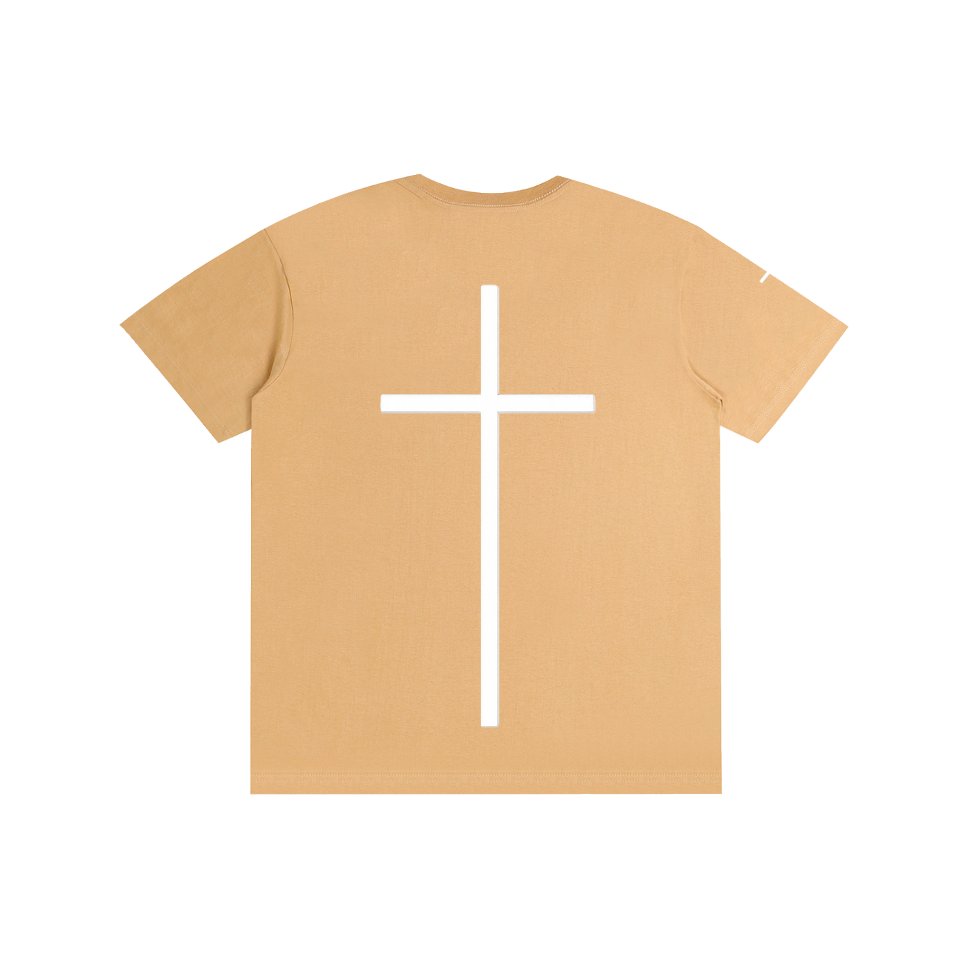 Simple Cross Cotton T-Shirt