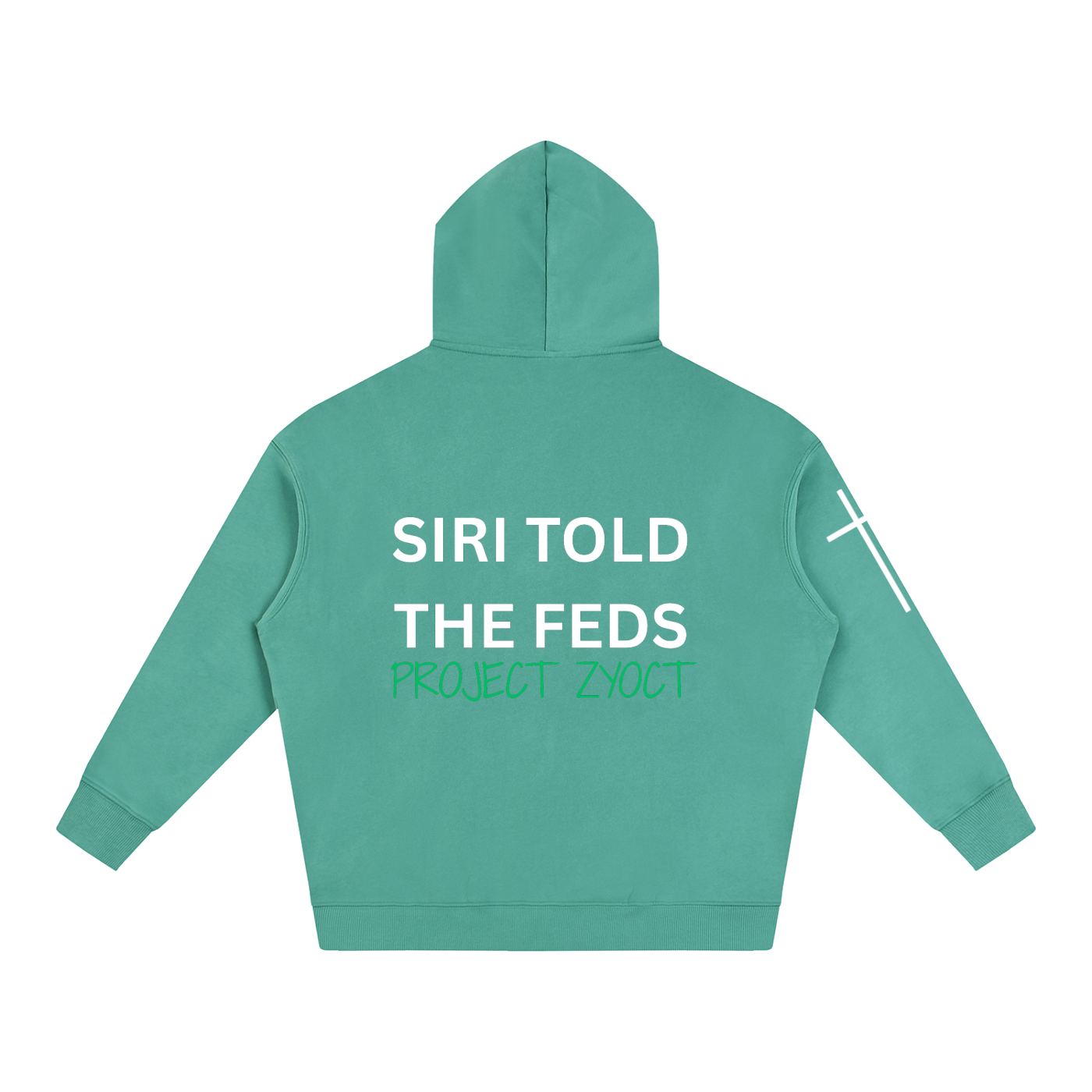 "Siri Told the Feds" Oversize Hoodie
