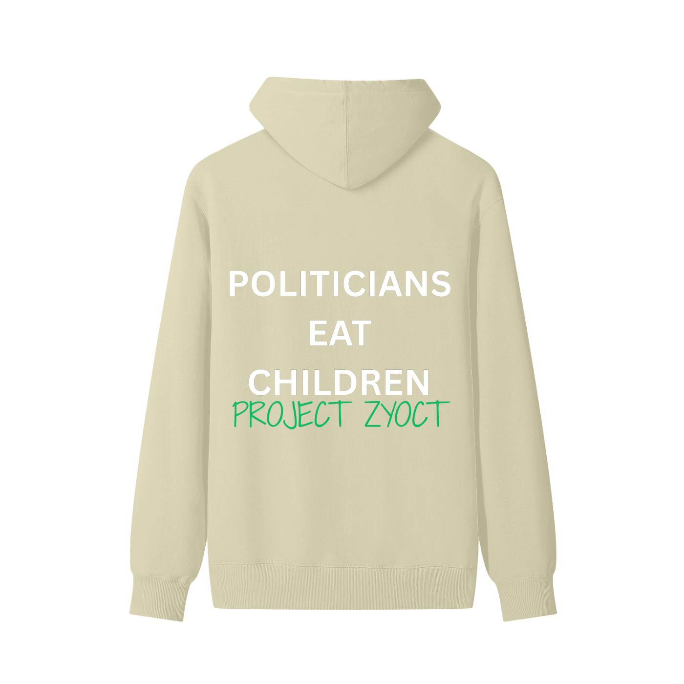 "Politicians Eat Children" Classic Cotton Hoodie
