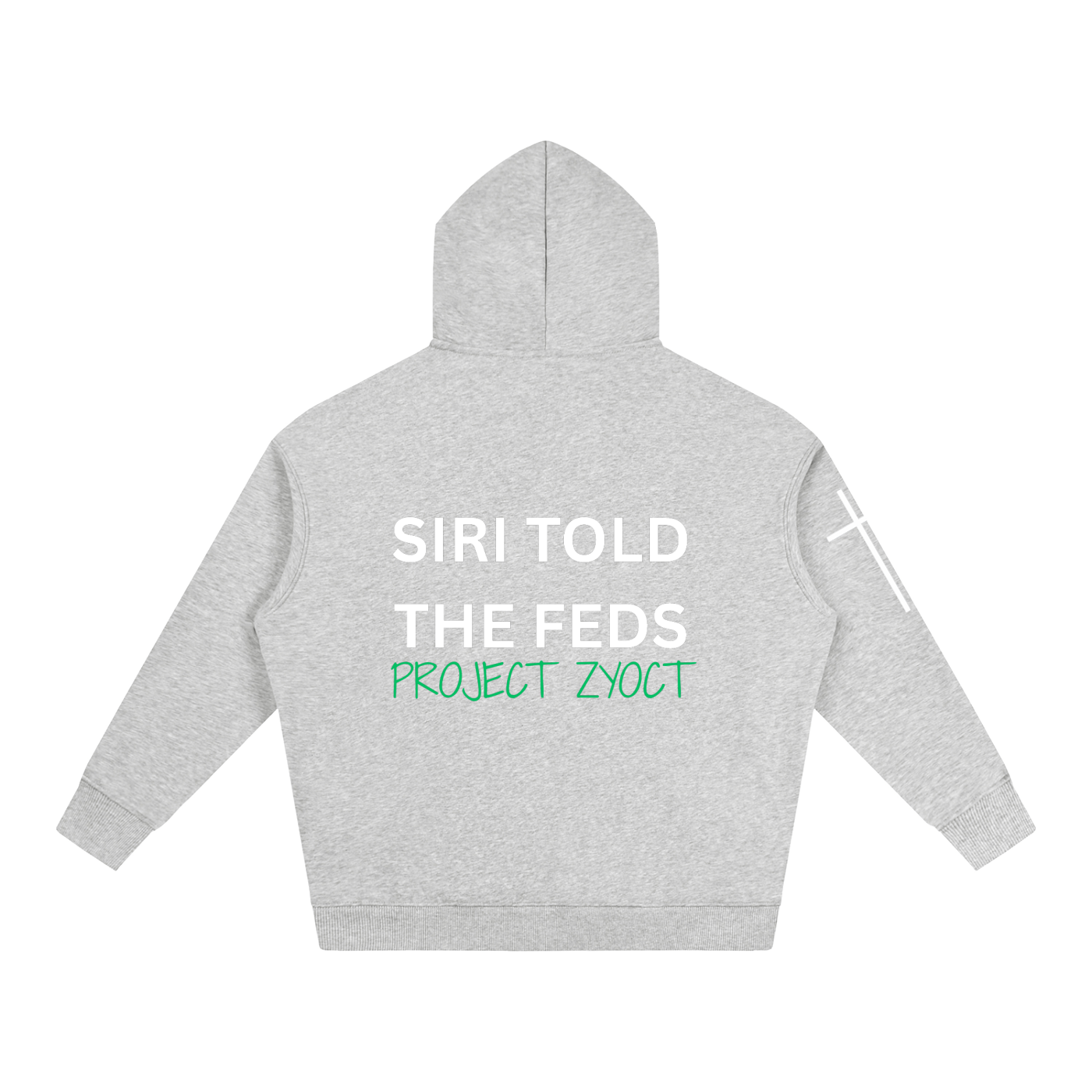 "Siri Told the Feds" Oversize Hoodie