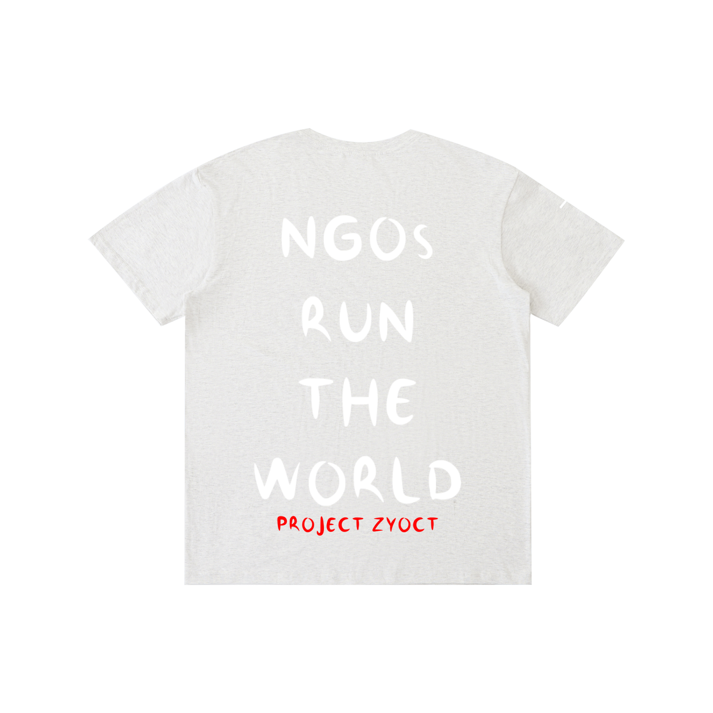 "NGOs Run the World" Cotton T-Shirt