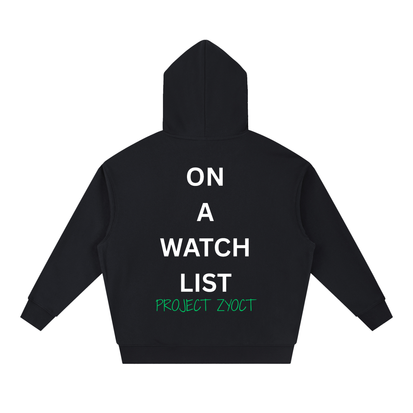 "On a watch list" Heavyweight Hoodie
