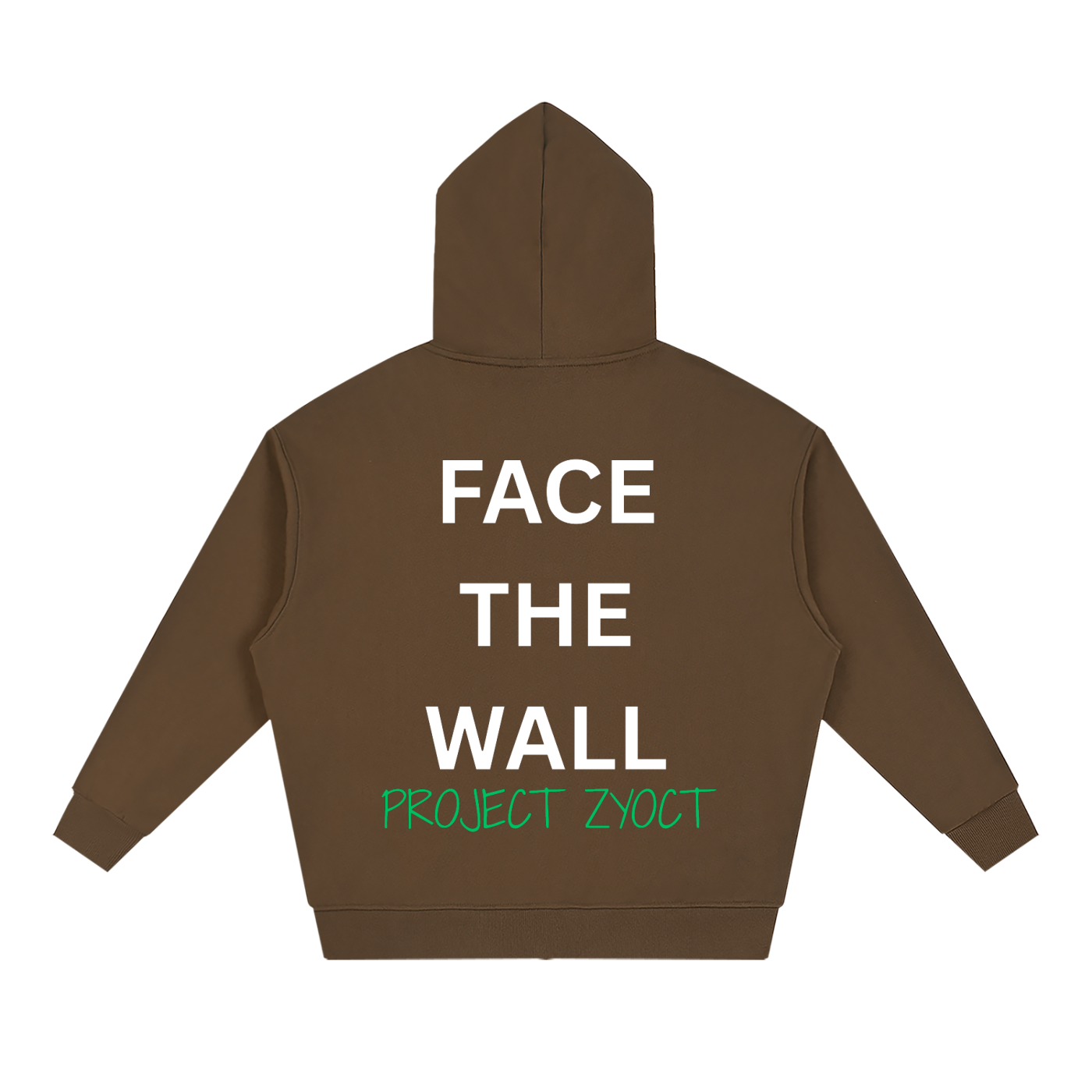 "Face the Wall" Full Zip Hoodie
