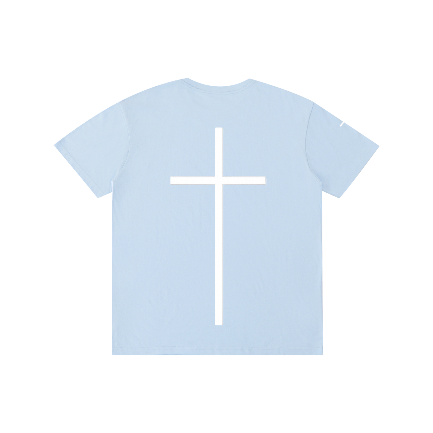Simple Cross Cotton T-Shirt