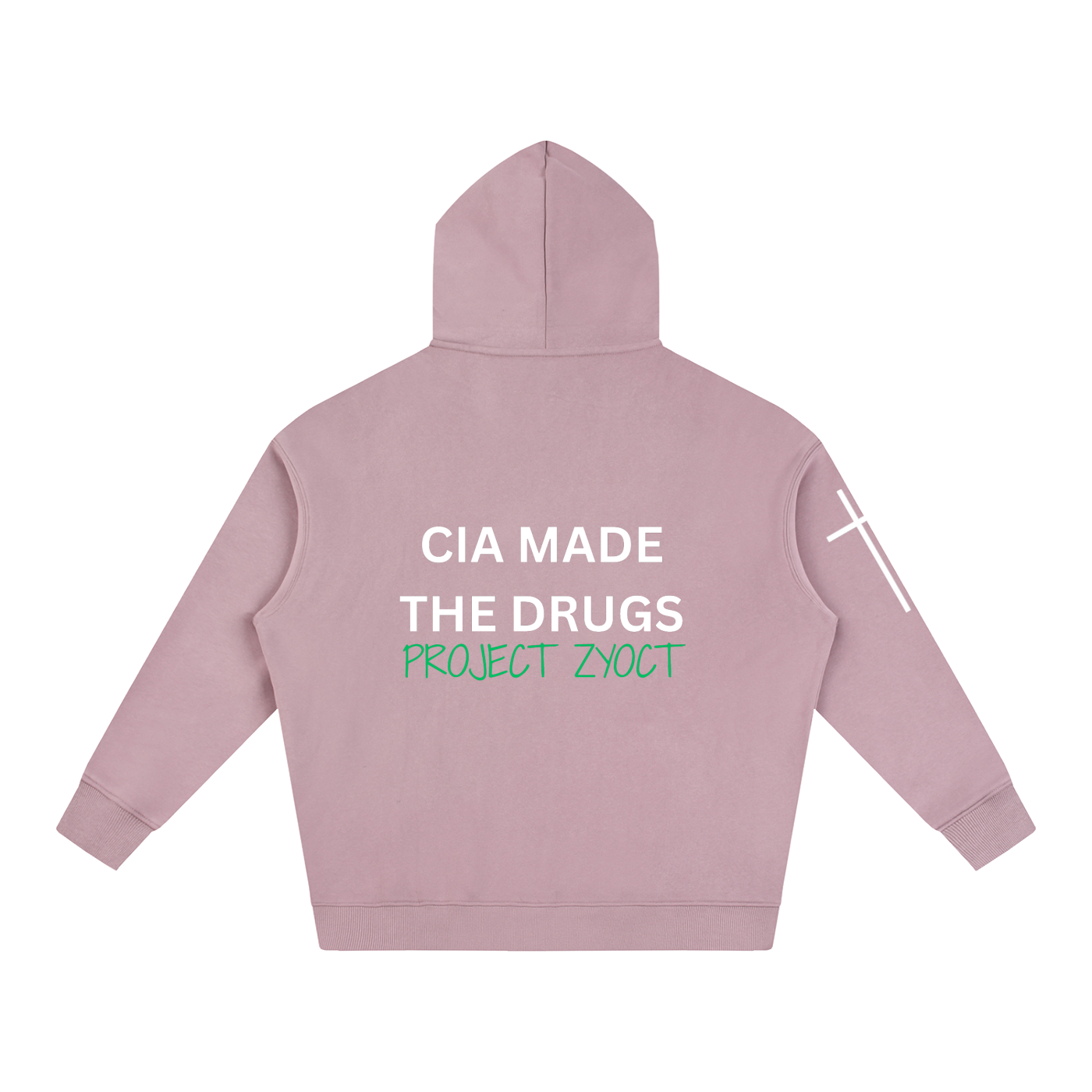 "CIA Made the Drugs" Oversize Hoodie