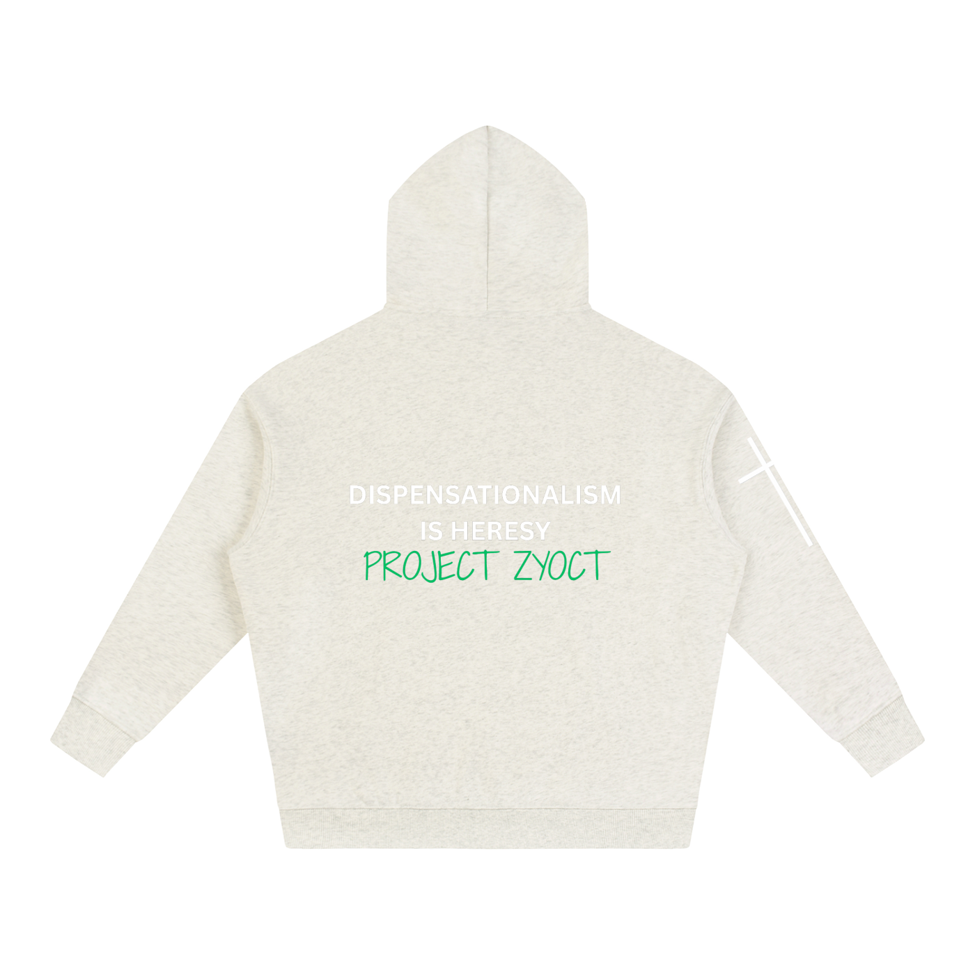 "Dispensationalism is Heresy" Oversize Hoodie