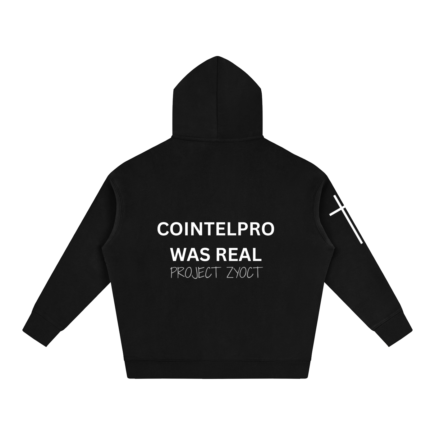 "COINTELPRO Was Real" Oversize Hoodie