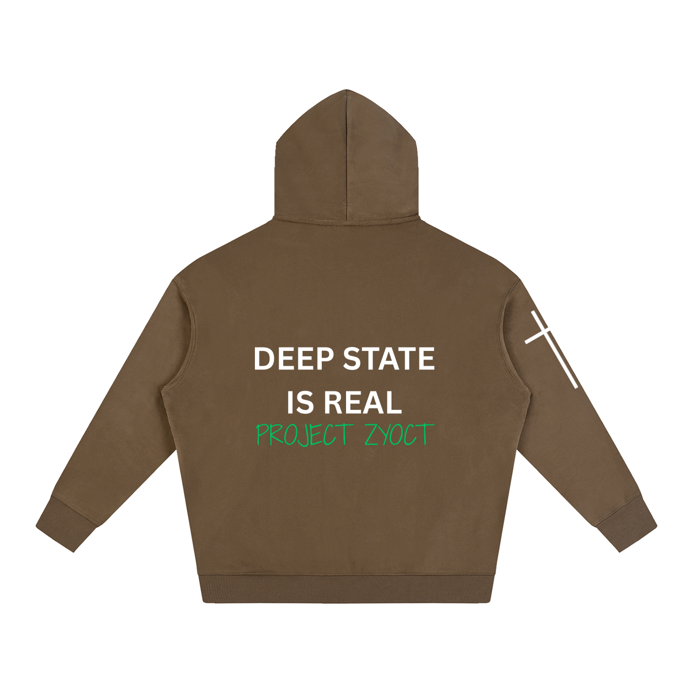 "Deep State is Real" Oversize Hoodie