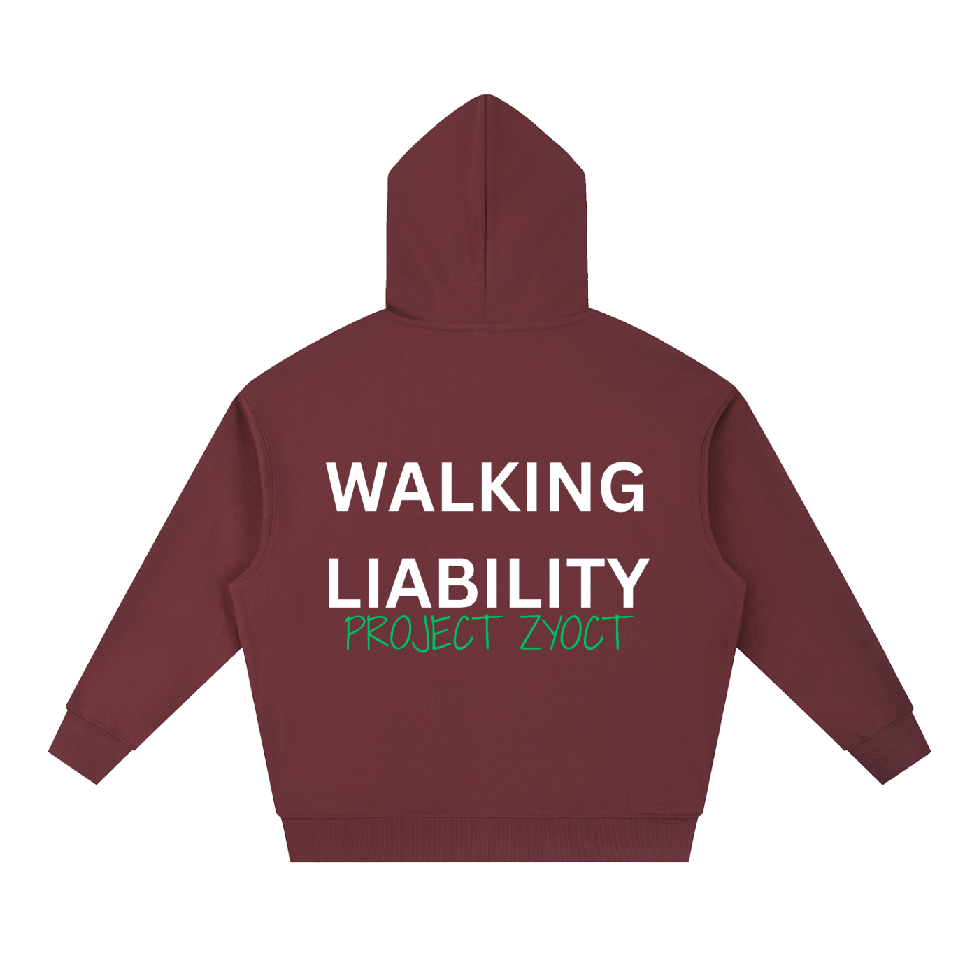"Walking Liability" Heavyweight Hoodie