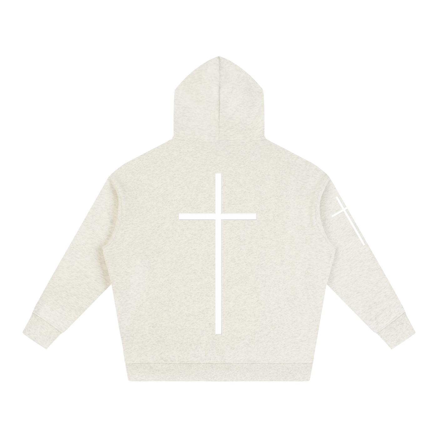 Simple Cross Oversize Hoodie