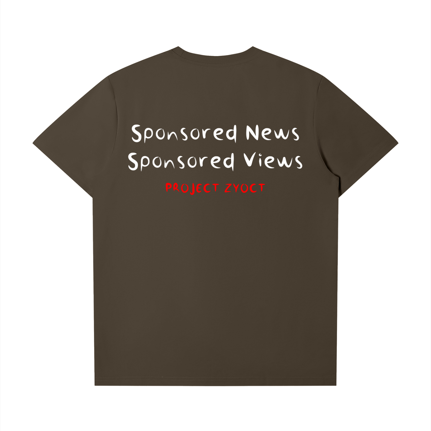 "Sponsored News, Sponsored Views" T-Shirt