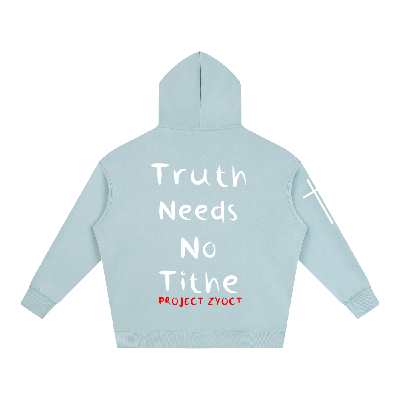 "Truth Needs No Tithe" Oversize Hoodie