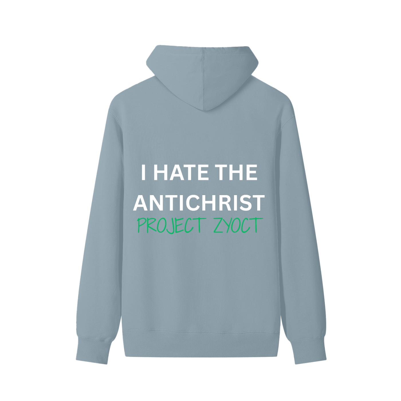 "I Hate the Antichrist " Classic Cotton Hoodie